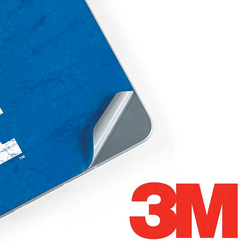 MLB Los Angeles Dodgers - Solid Distressed Galaxy Book 12in Skin